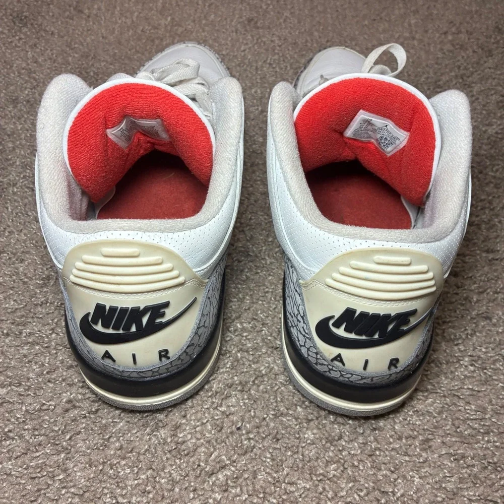 Jordan 3 Retro White Cement Reimagined Men 16 White No Box Sneaker DN3707-100